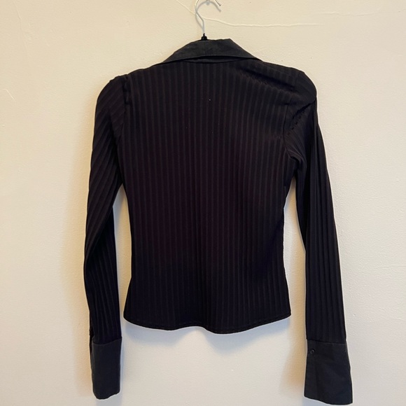 Vintage dynamite button up Long sleeve top - Picture 4 of 5